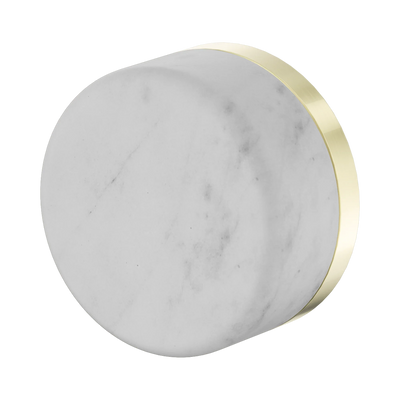 Nero Serenity Progressive Shower Mixer With Carrara Handle, Brushed Gold