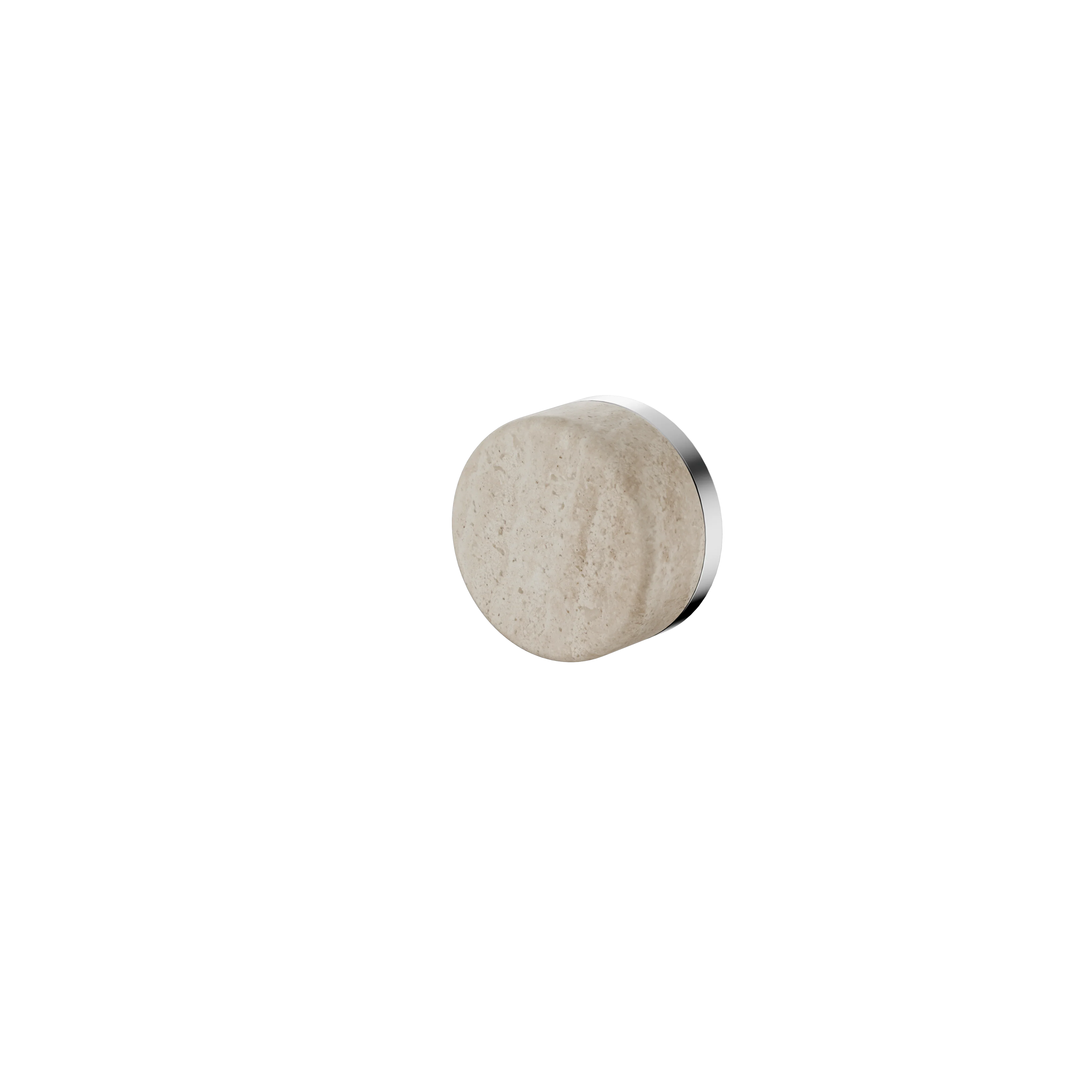 Nero Serenity Progressive Shower Mixer With Rome Travertine Handle