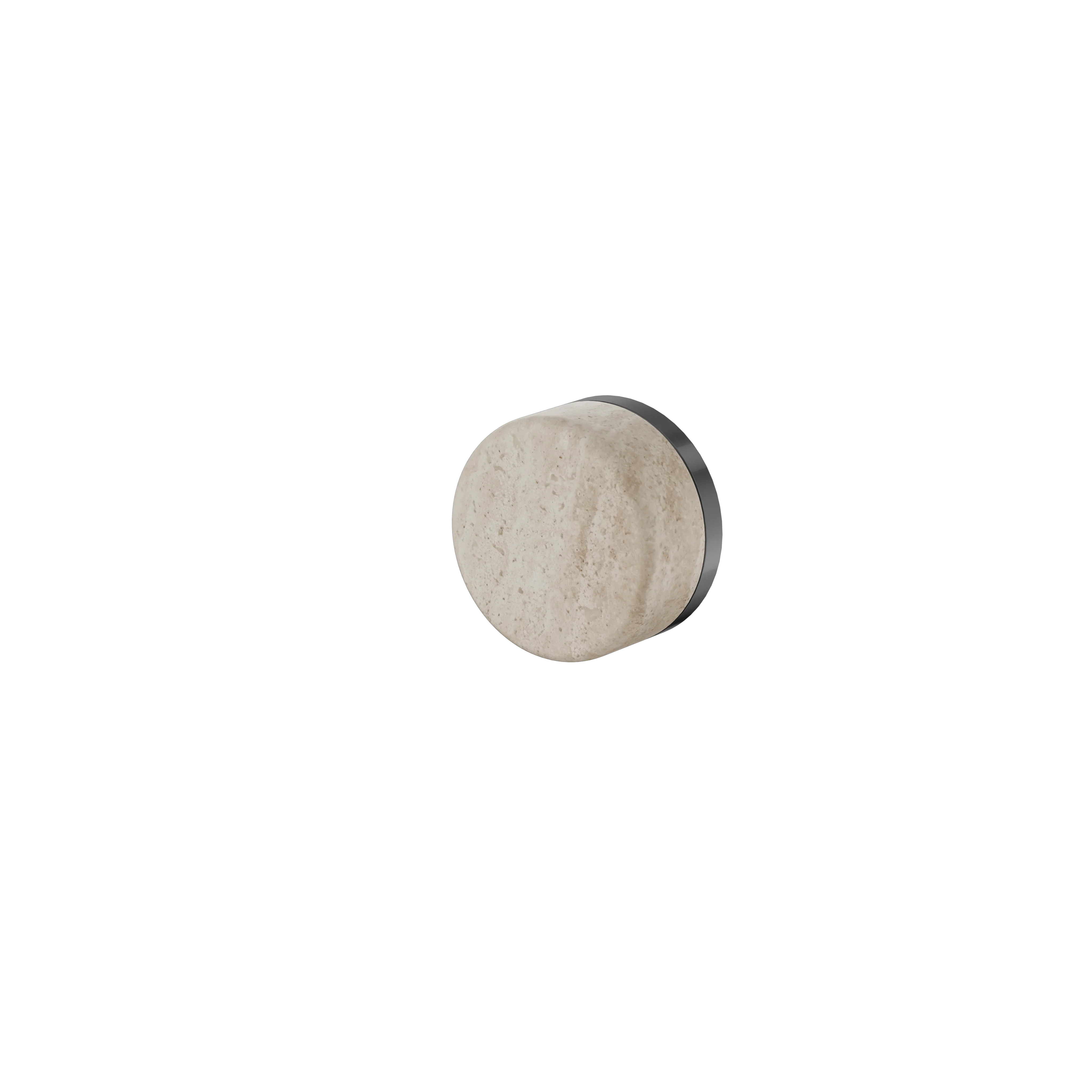 Nero Serenity Progressive Shower Mixer With Rome Travertine Handle