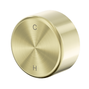 Nero Serenity Progressive Wall/Shower Mixer With Metal Handle, Brushed Gold