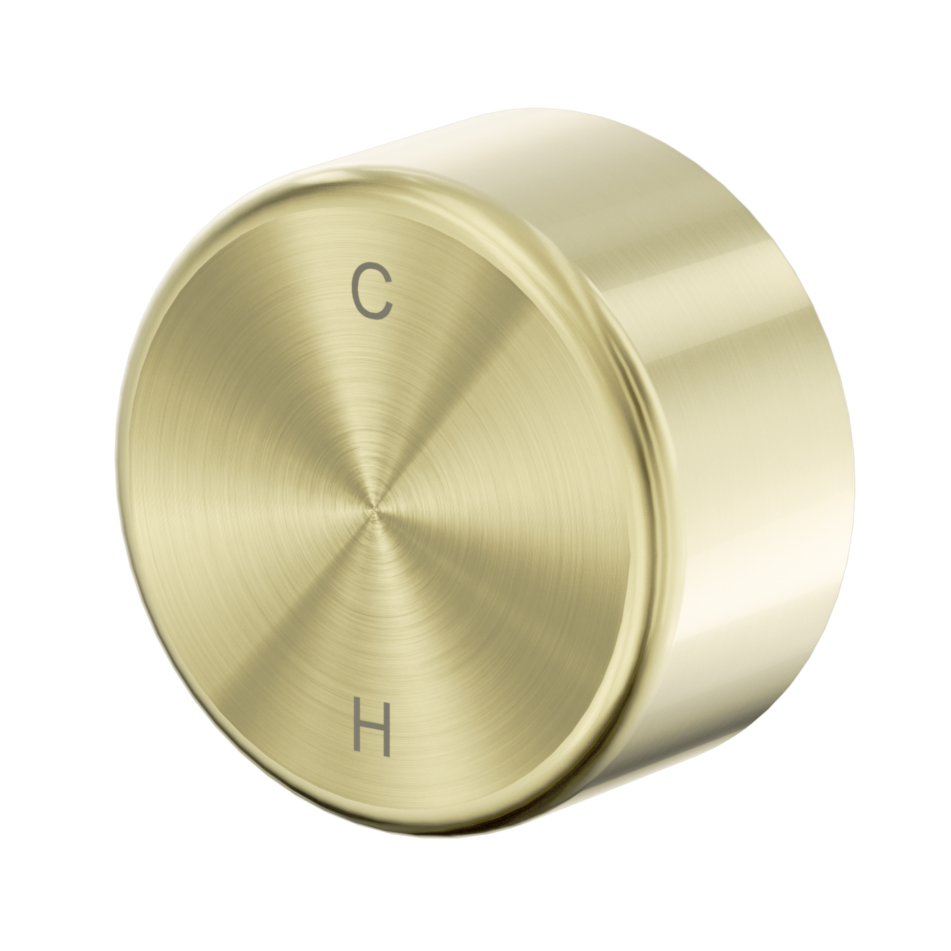 Nero Serenity Progressive Wall/Shower Mixer With Metal Handle, Brushed Gold