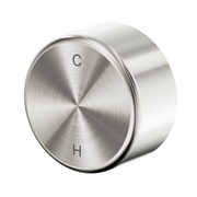 Nero Serenity Progressive Wall/Shower Mixer With Metal Handle, Brushed Nickel