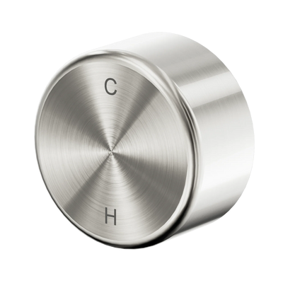 Nero Serenity Progressive Shower Mixer With Metal Handle, Brushed Nickel