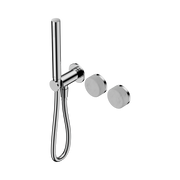 Nero Serenity Progressive Shower System With Carrara Handle And Slim Shower, Chrome