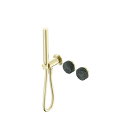 Nero Serenity Progressive Shower System With Verde Alpi Handle And Slim Shower