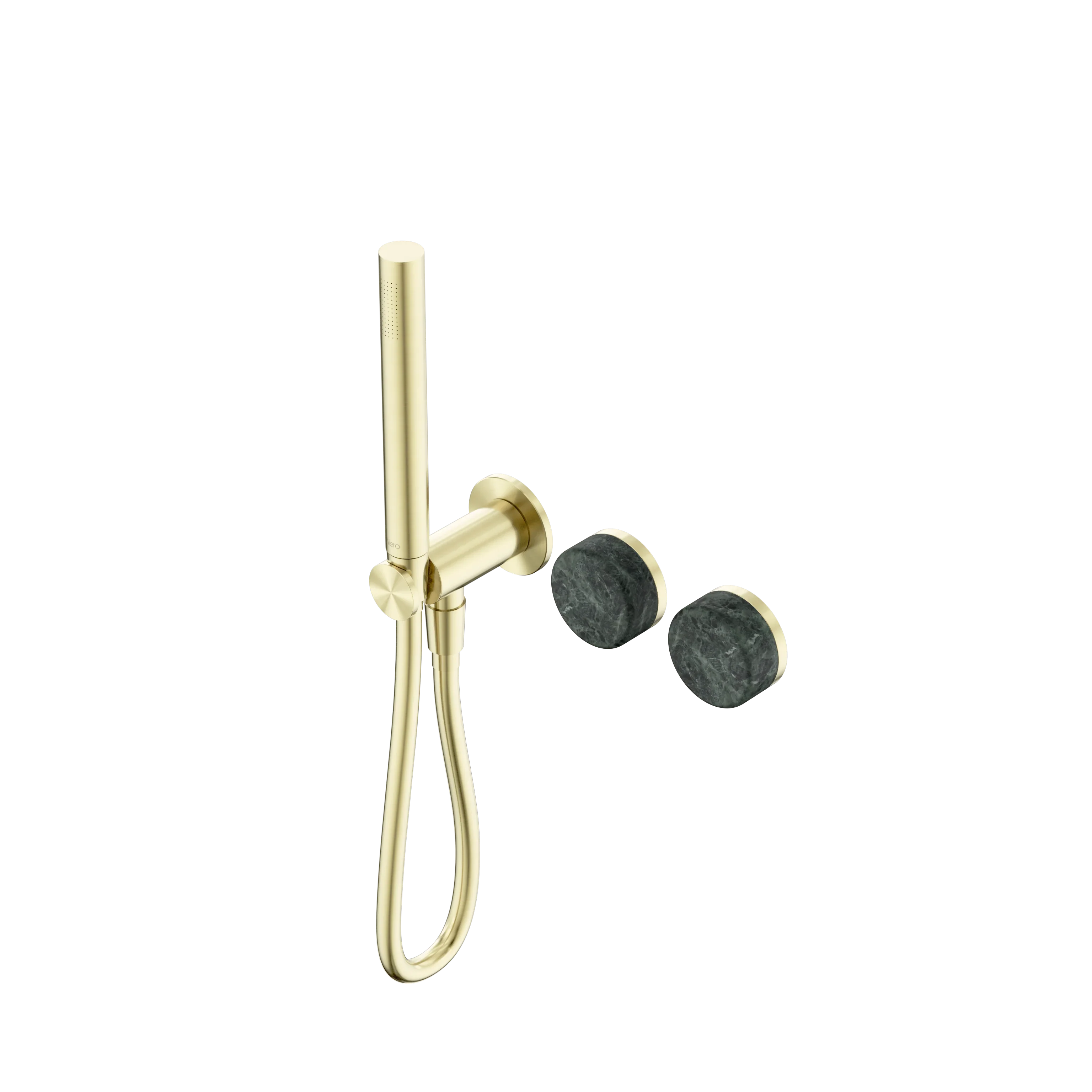 Nero Serenity Progressive Shower System With Verde Alpi Handle And Slim Shower