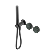 Nero Serenity Progressive Shower System With Verde Alpi Handle And Slim Shower, Gun Metal