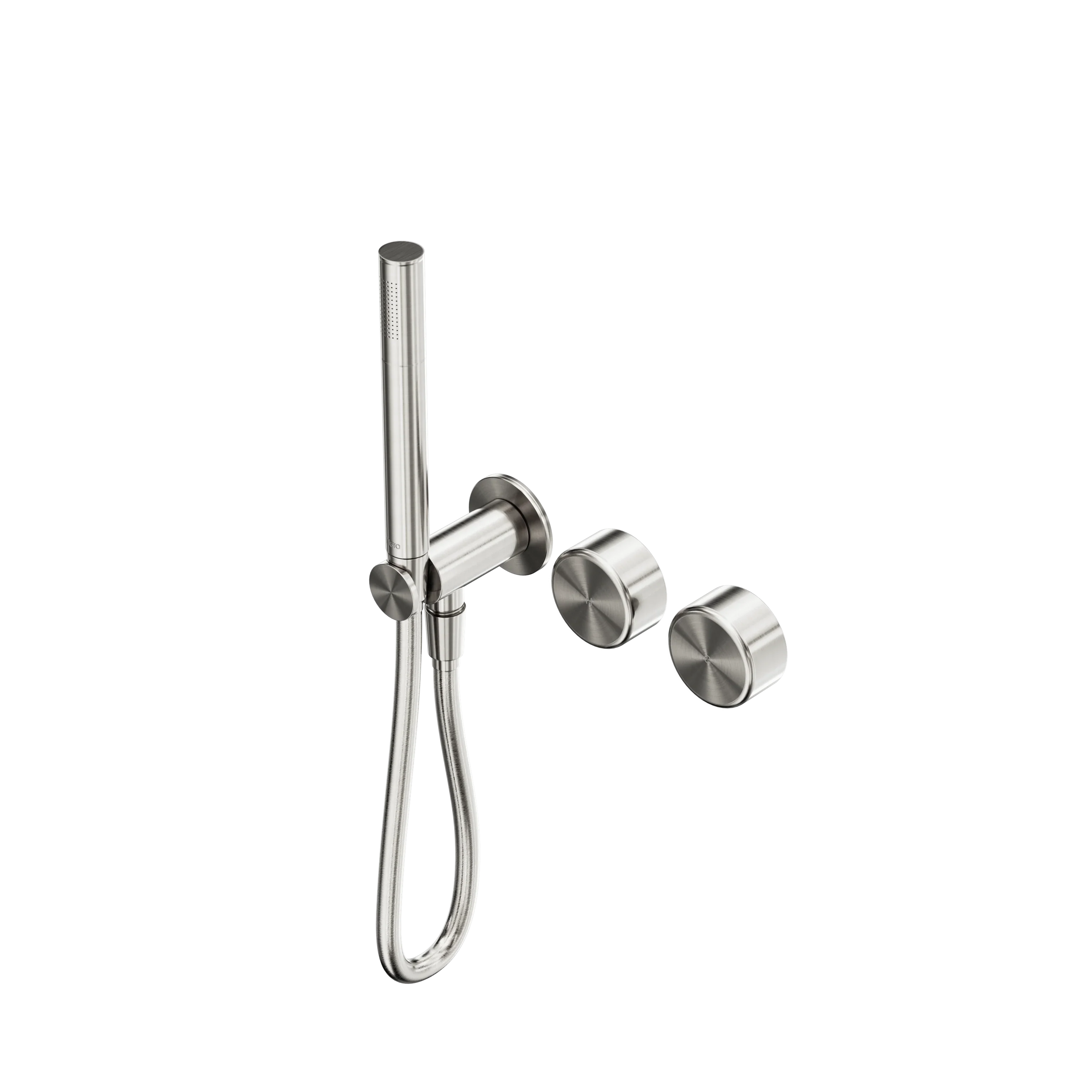 Nero Serenity Progressive Shower System With Metal Handle And Slim Shower