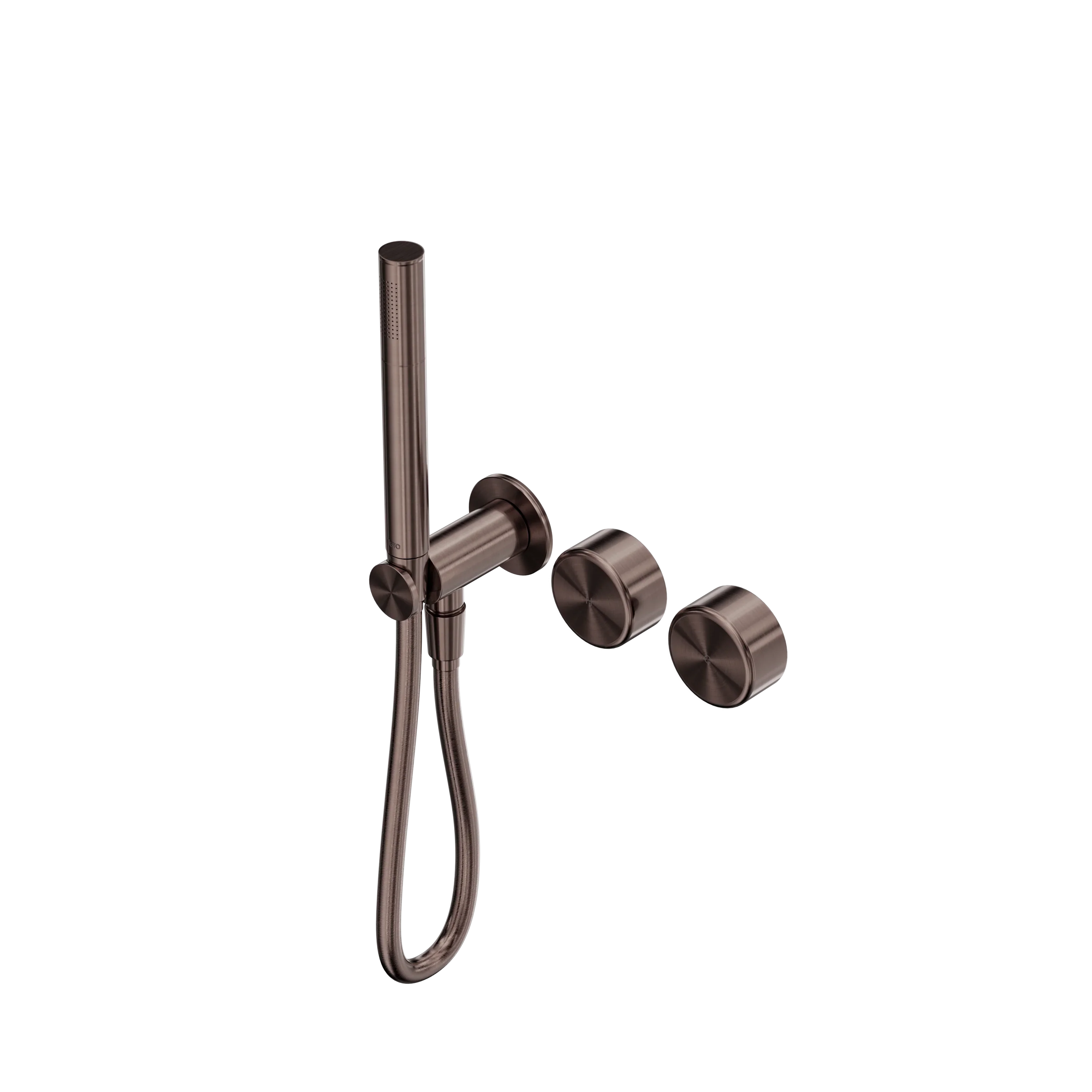 Nero Serenity Progressive Shower System With Metal Handle And Slim Shower