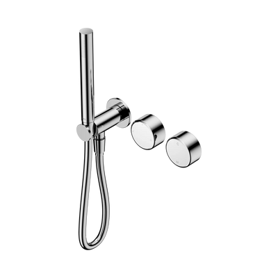 Nero Serenity Progressive Shower System With Metal Handle And Slim Shower, Chrome