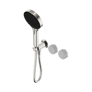 Nero Serenity Progressive Shower System With Carrara Handle And Serenity Hand Shower, Brushed Nickel