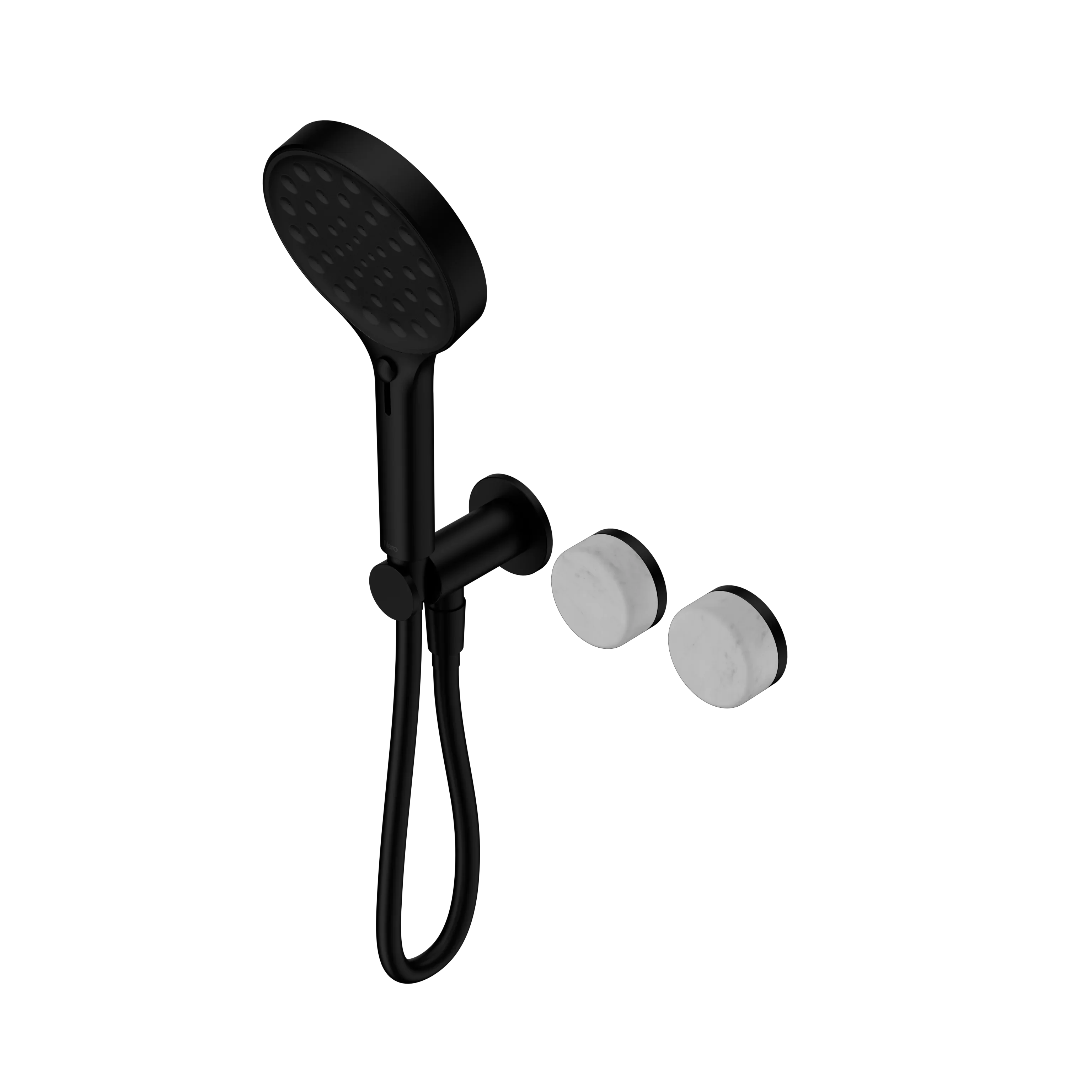 Nero Serenity Progressive Shower System With Carrara Handle And Serenity Hand Shower