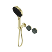 Nero Serenity Progressive Shower System With Verde Alpi Handle And Serenity Hand Shower