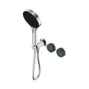 Nero Serenity Progressive Shower System With Verde Alpi Handle And Serenity Hand Shower, Brushed Nickel