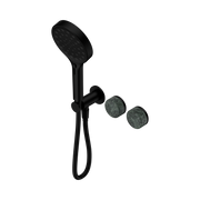 Nero Serenity Progressive Shower System With Verde Alpi Handle And Serenity Hand Shower, Matte Black