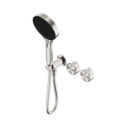 Nero Serenity Progressive Shower System With Metal Handle And Serenity Hand Shower, Brushed Nickel