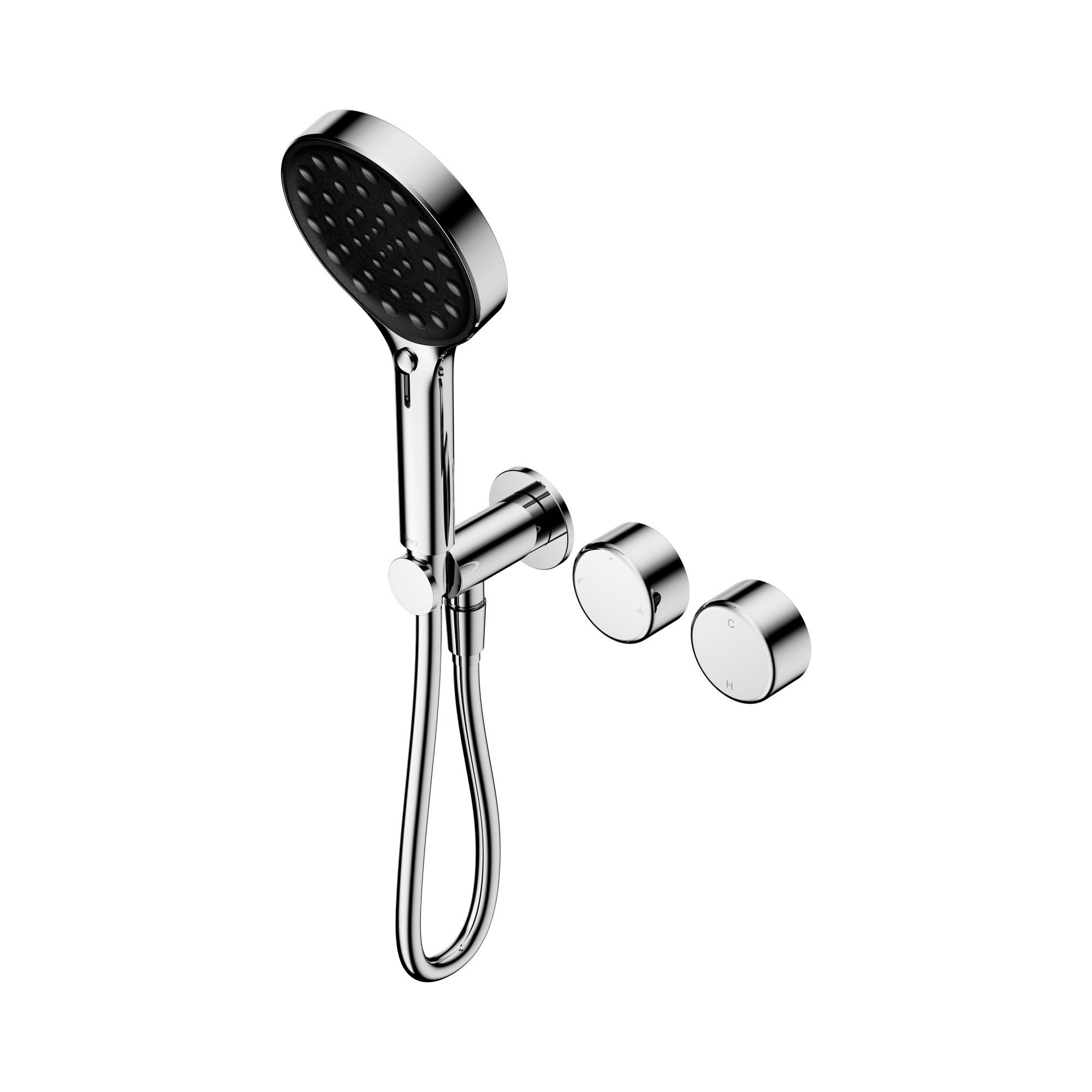 Nero Serenity Progressive Shower System With Metal Handle And Serenity Hand Shower, Chrome
