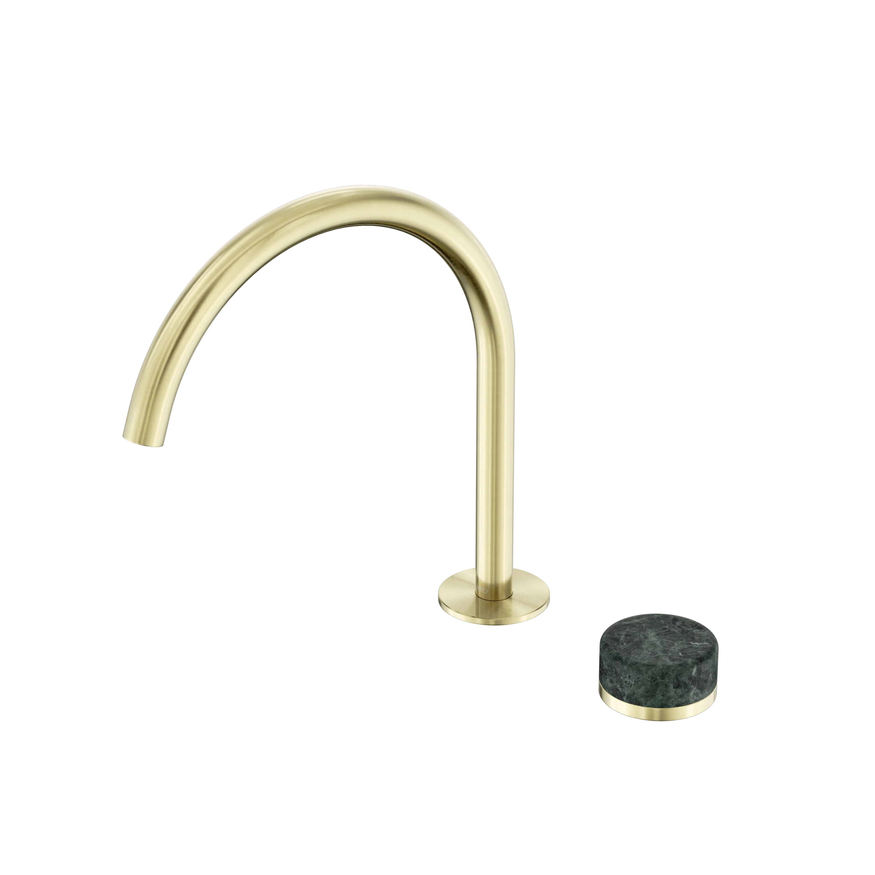 Nero Serenity Progressive Bath/Kitchen Mixer Arc Spout With Verde Alpi Handle