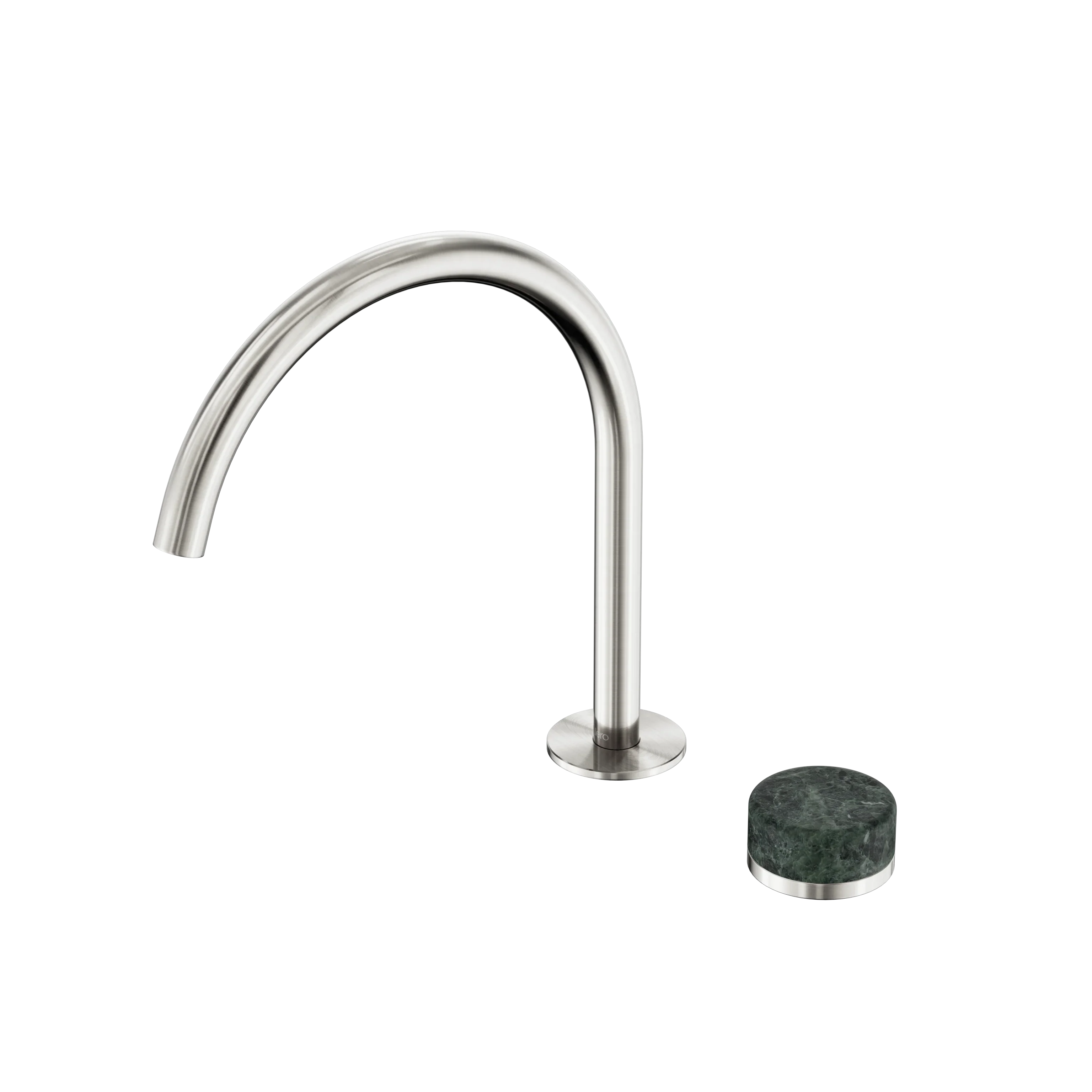 Nero Serenity Progressive Bath/Kitchen Mixer Arc Spout With Verde Alpi Handle