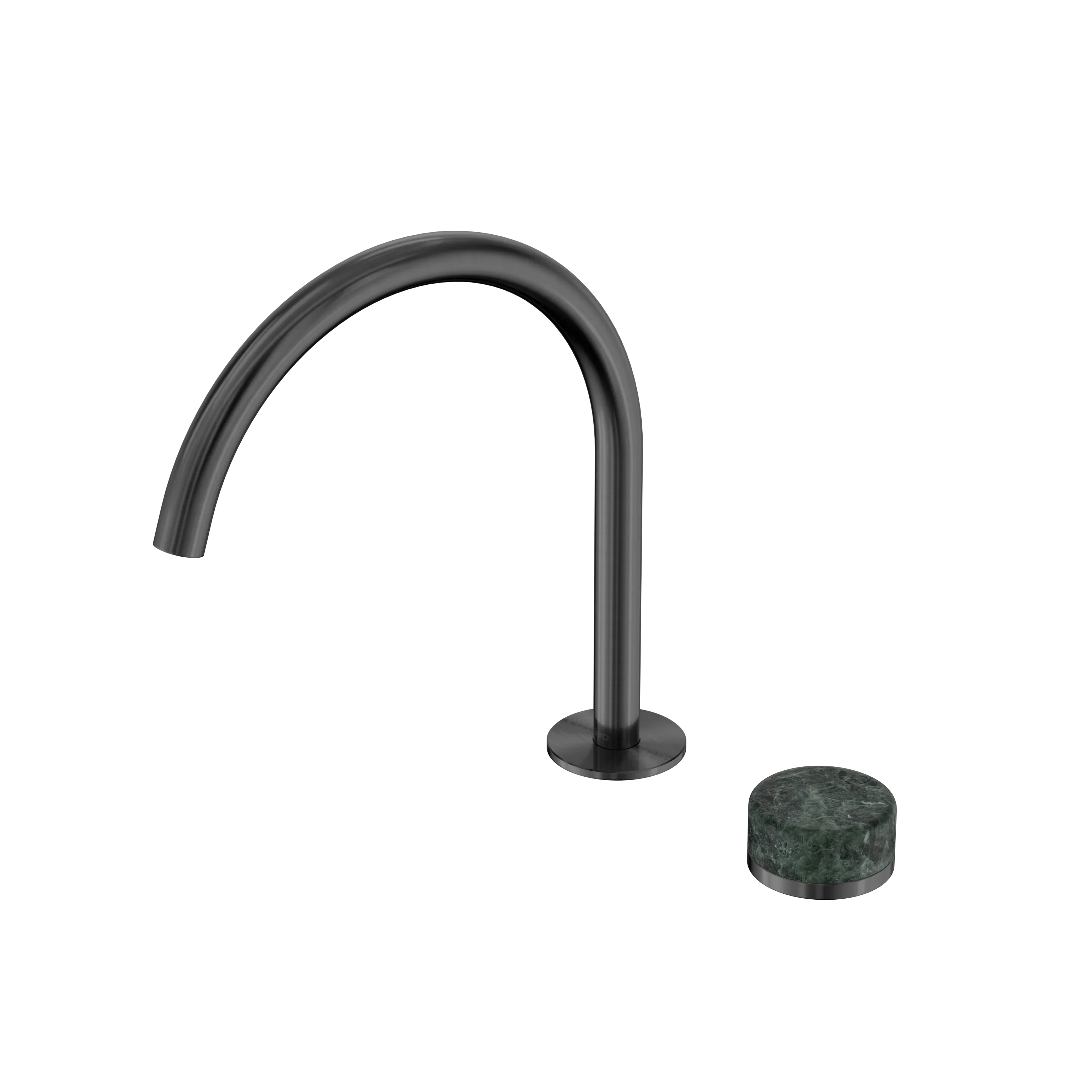 Nero Serenity Progressive Bath/Kitchen Mixer Arc Spout With Verde Alpi Handle
