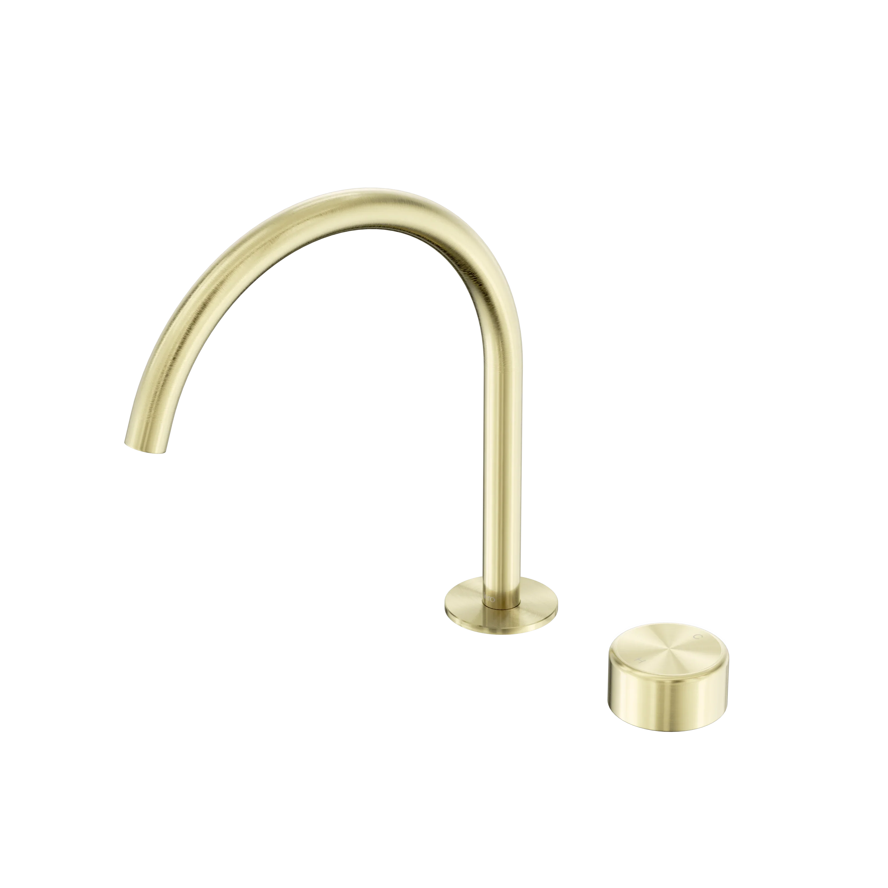 Nero Serenity Progressive Bath/Kitchen Mixer Arc Spout With Metal Handle