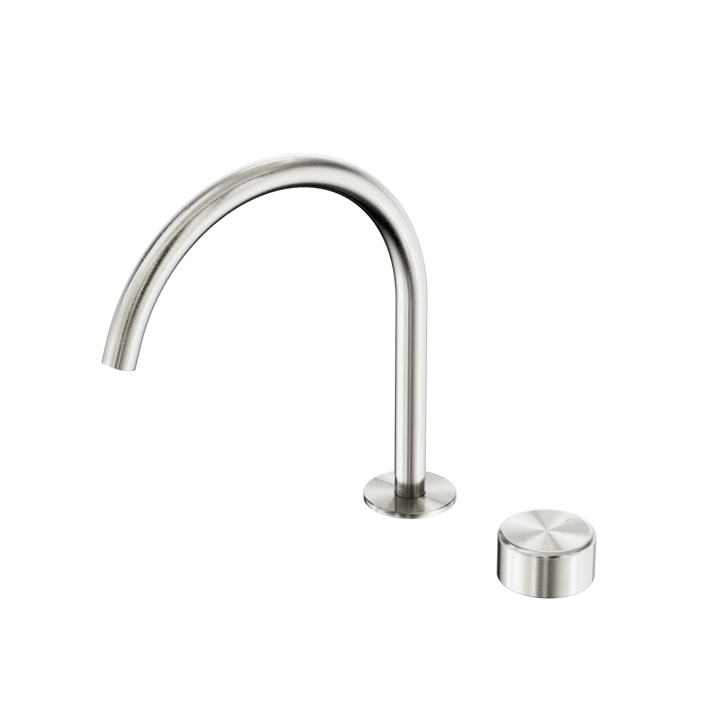 Nero Serenity Progressive Bath/Kitchen Mixer Arc Spout With Metal Handle