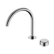 Nero Serenity Progressive Bath/Kitchen Mixer Arc Spout With Metal Handle, Chrome