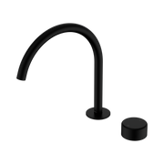 Nero Serenity Progressive Bath/Kitchen Mixer Arc Spout With Metal Handle, Matte Black