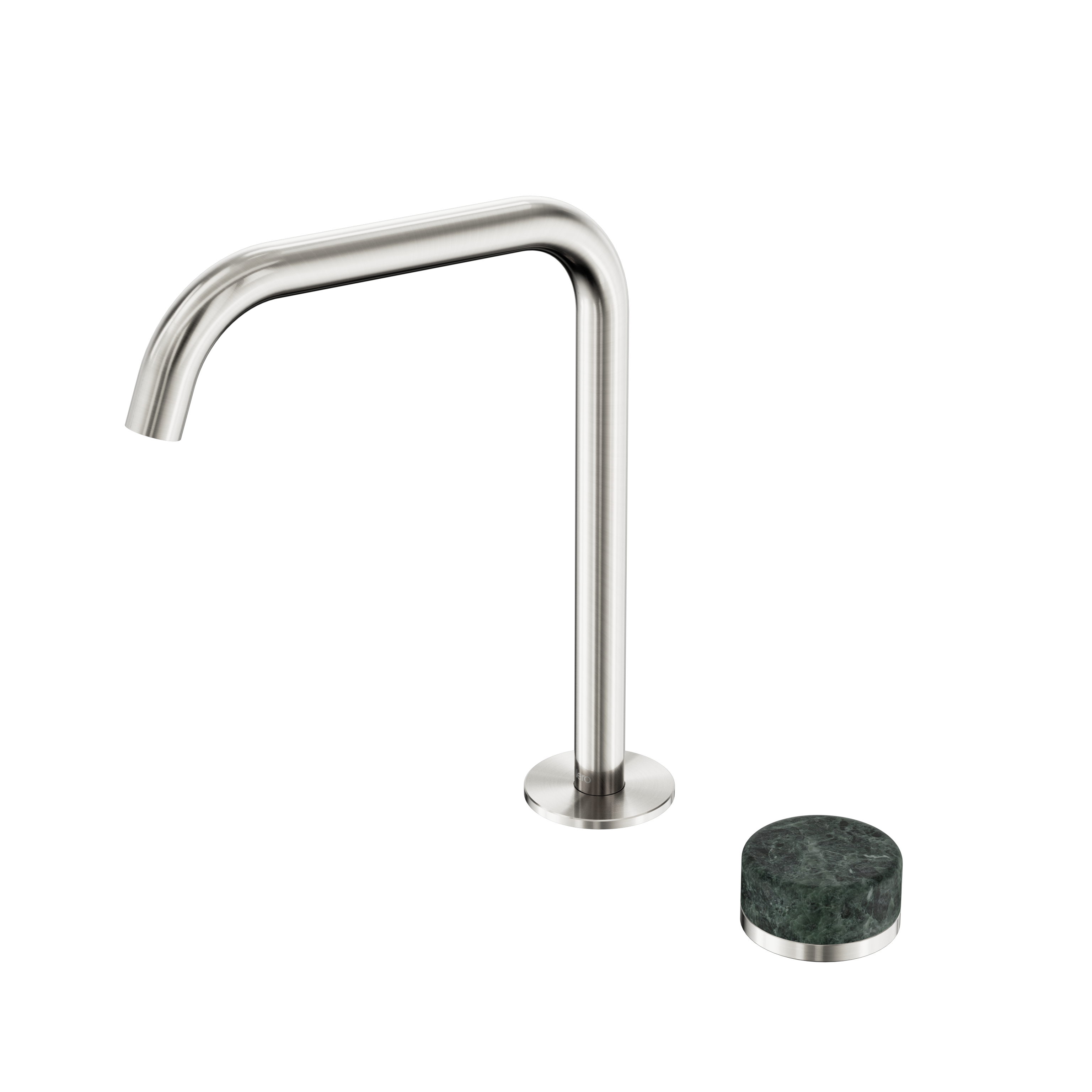 Nero Serenity Progressive Bath/Kitchen Mixer Edge Spout With Verde Alpi Handle