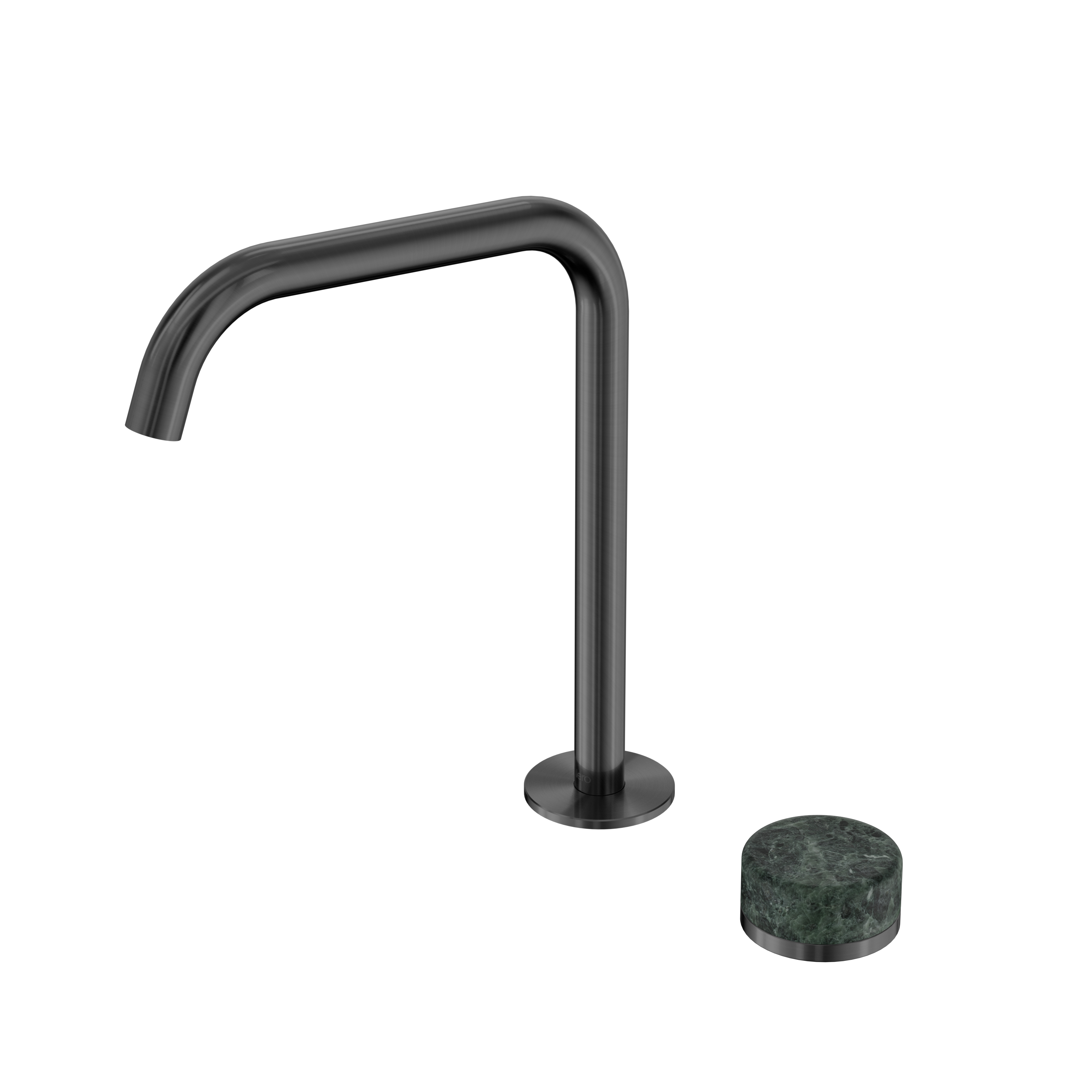 Nero Serenity Progressive Bath/Kitchen Mixer Edge Spout With Verde Alpi Handle