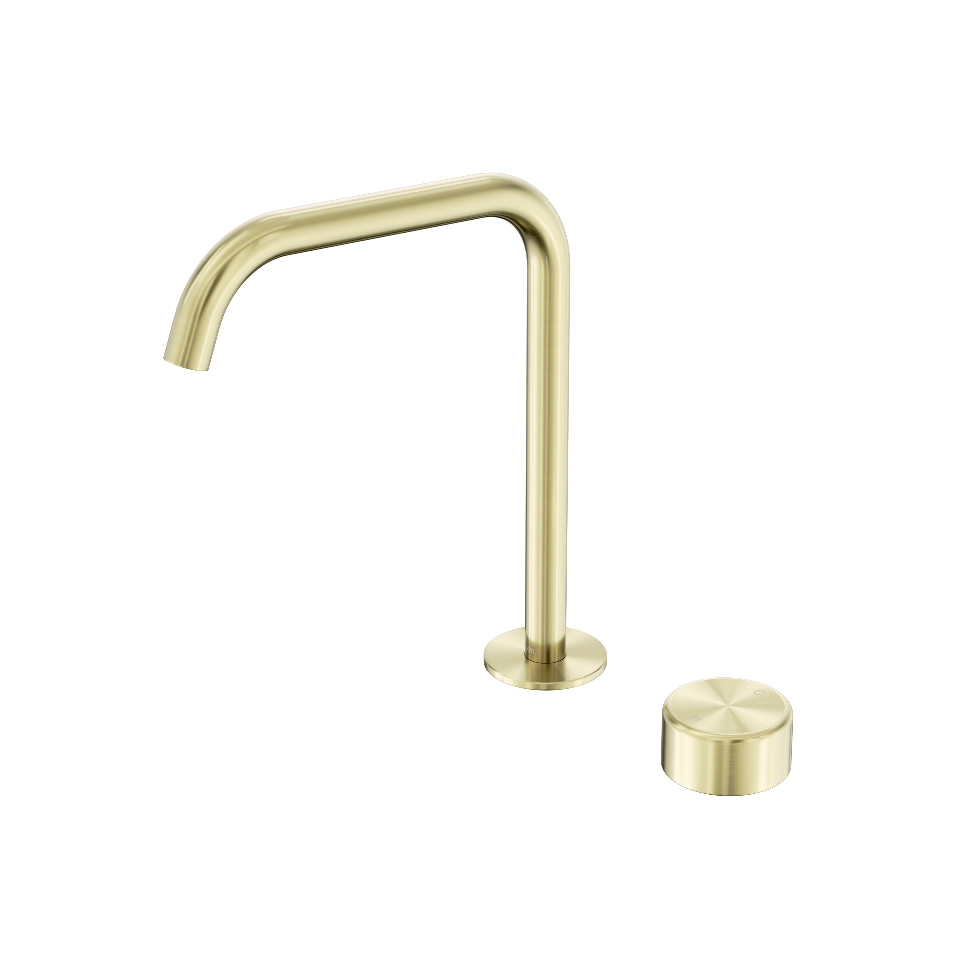 Nero Serenity Progressive Bath/Kitchen Mixer Edge Spout With Metal Handle