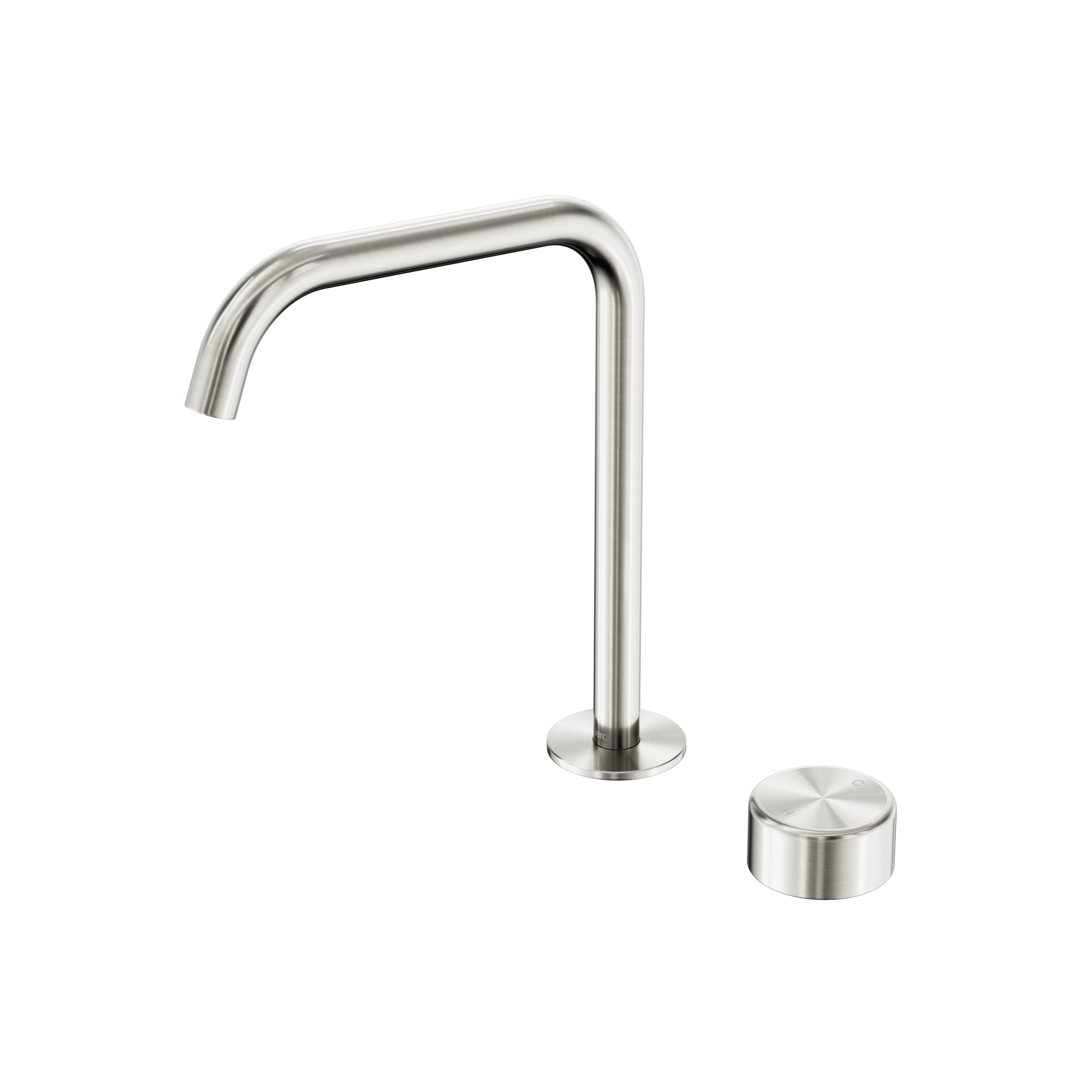Nero Serenity Progressive Bath/Kitchen Mixer Edge Spout With Metal Handle