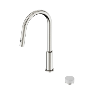 Nero Serenity Progressive Pull Out Kitchen Set With Carrara Handle, Brushed Nickel