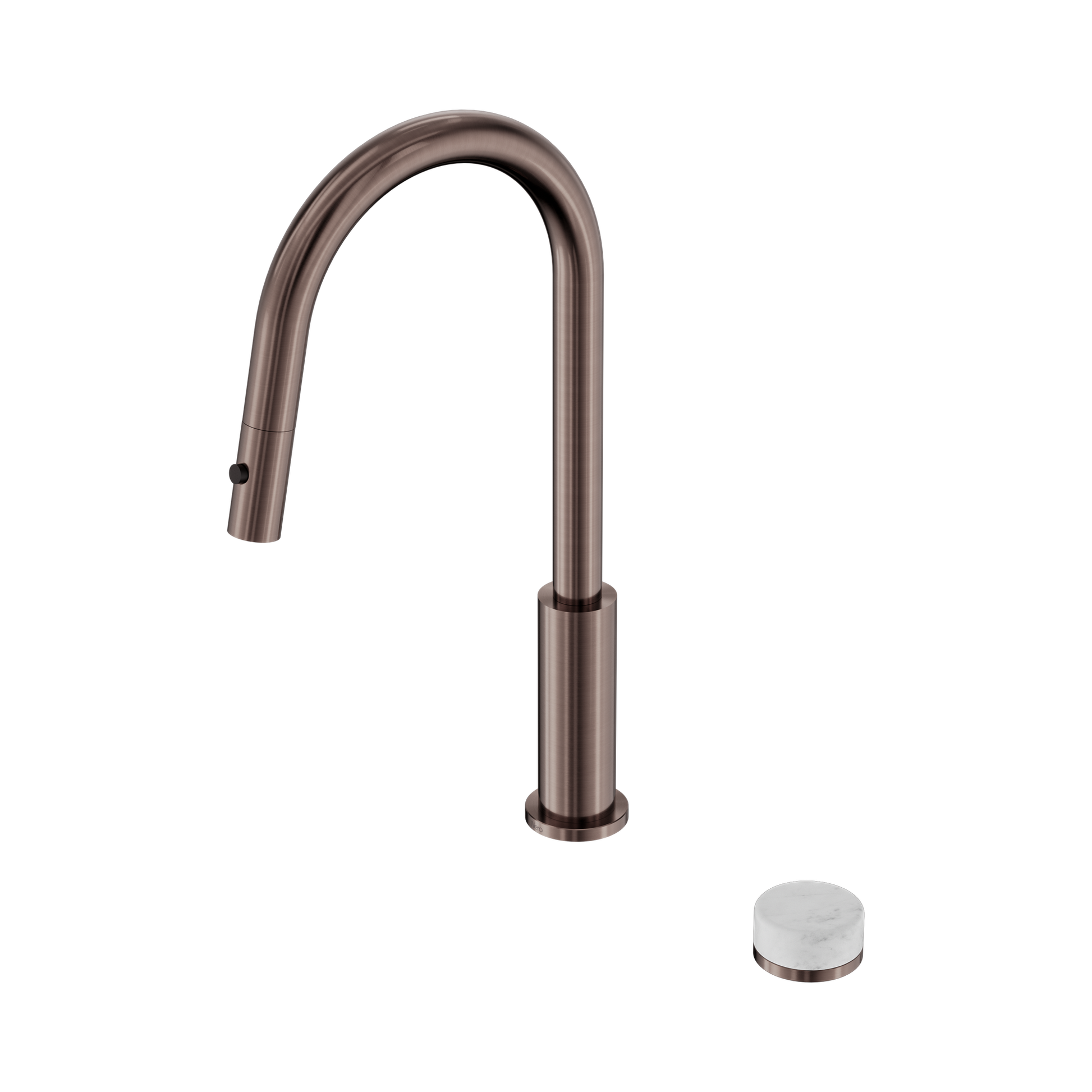Nero Serenity Progressive Pull Out Kitchen Set With Carrara Handle, Brushed Bronze