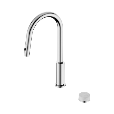 Nero Serenity Progressive Pull Out Kitchen Set With Carrara Handle, Chrome