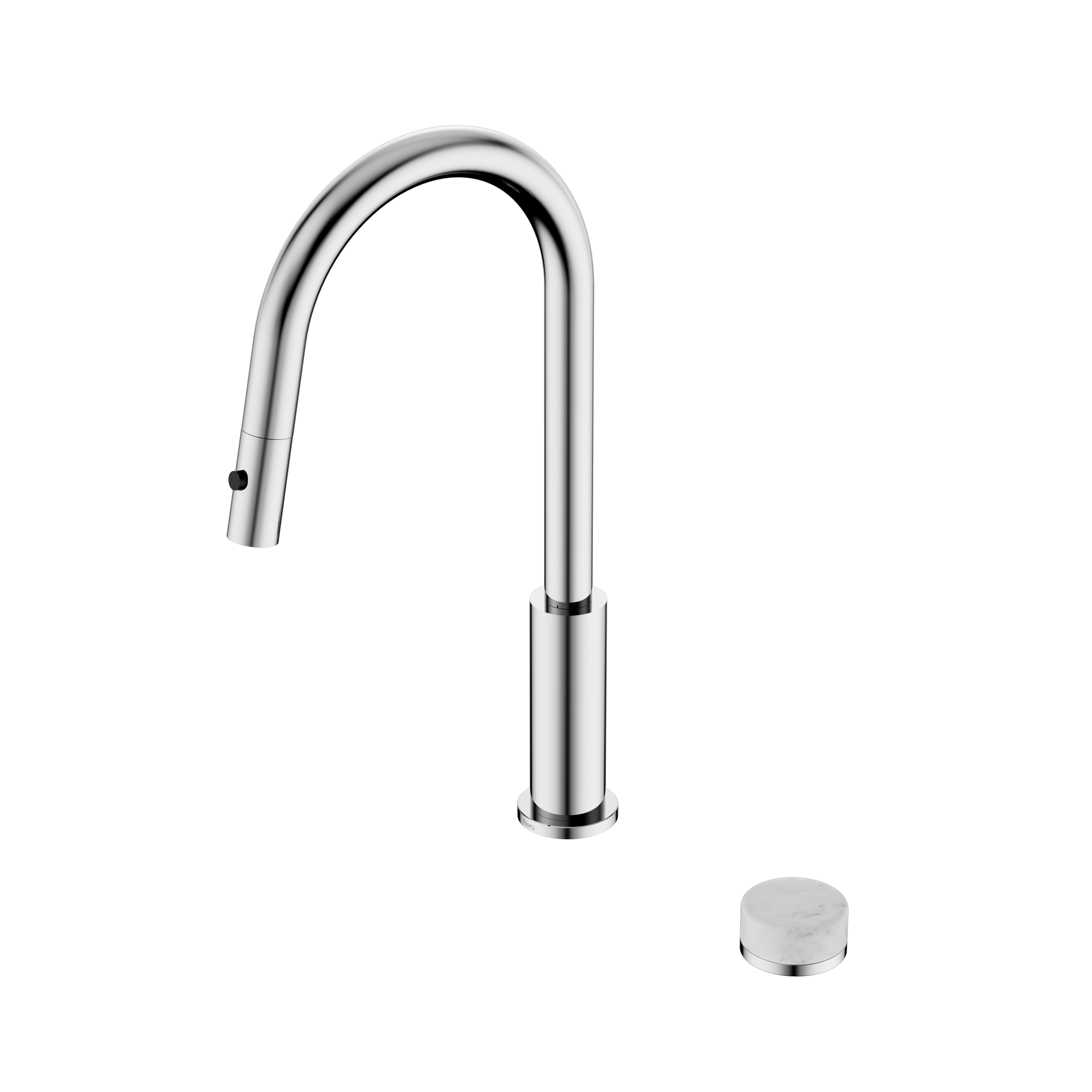 Nero Serenity Progressive Pull Out kitchen Set With Carrara Handle