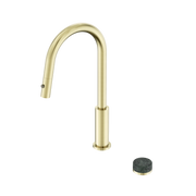 Nero Serenity Progressive Pull Out kitchen Set With Verde Alpi Handle