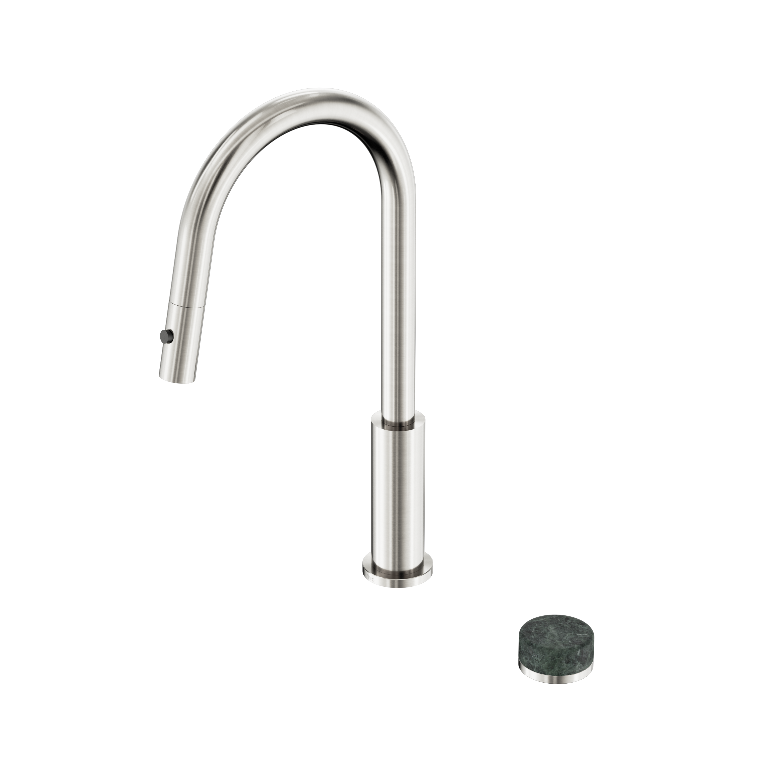 Nero Serenity Progressive Pull Out kitchen Set With Verde Alpi Handle