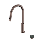 Nero Serenity Progressive Pull Out Kitchen Set With Verde Alpi Handle, Brushed Bronze