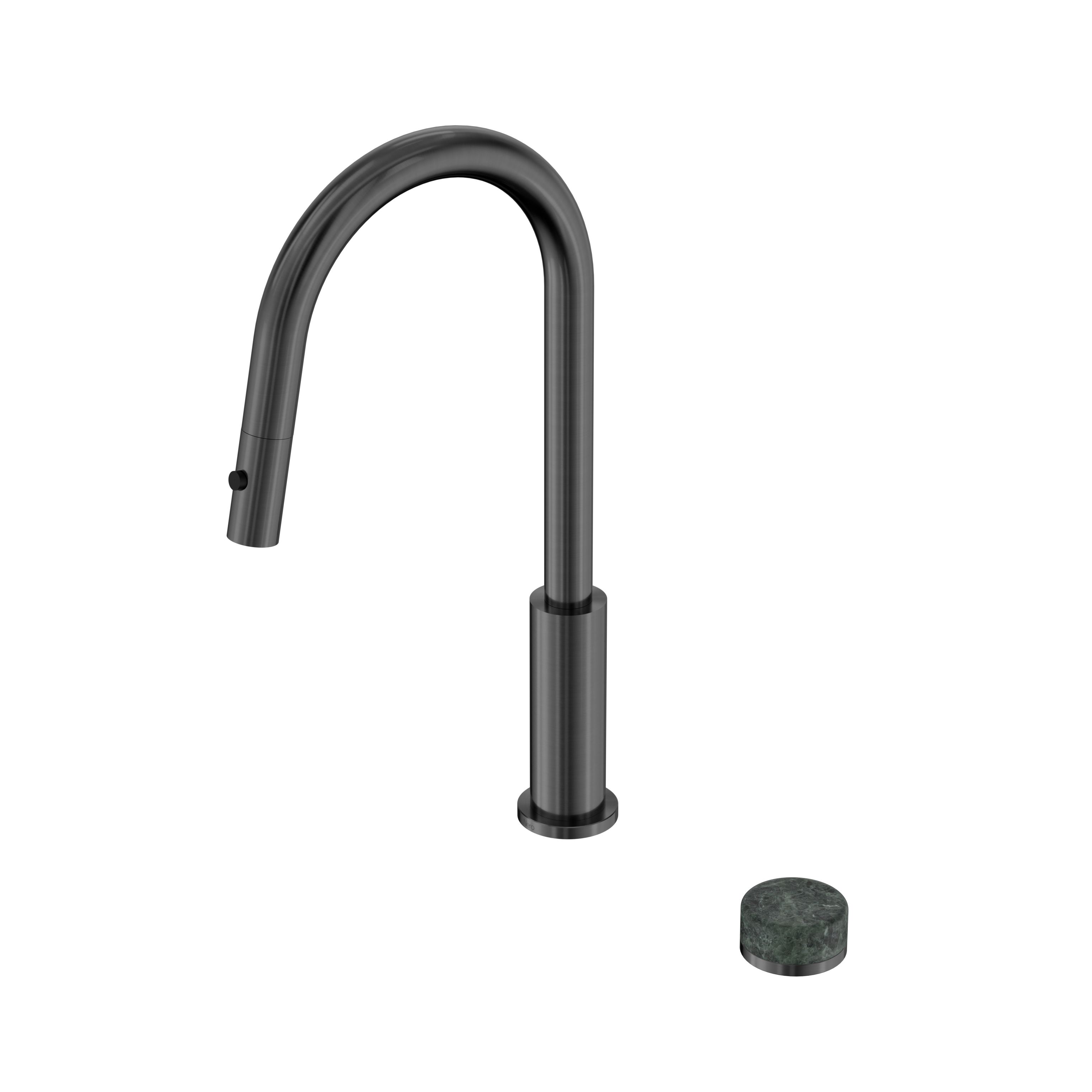 Nero Serenity Progressive Pull Out kitchen Set With Verde Alpi Handle