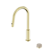 Nero Serenity Progressive Pull Out kitchen Set With Rome Travertine Handle