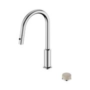 Nero Serenity Progressive Pull Out Kitchen Set With Rome Travertine Handle, Chrome
