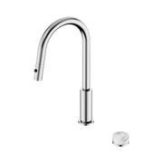 Nero Serenity Progressive Pull Out Kitchen Set With Arabescato Corchia Handle, Chrome