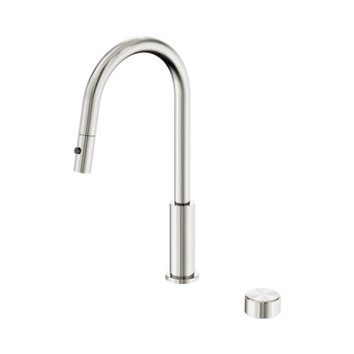 Nero Serenity Progressive Pull Out Kitchen Set With Metal Handle, Brushed Nickel