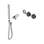 Nero Serenity Progressive Shower System With Verde Alpi Handle And Slim Shower Trim Kit Only, Brushed Nickel