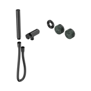Nero Serenity Progressive Shower System With Verde Alpi Handle And Slim Shower Trim Kit Only, Gun Metal