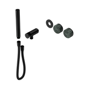 Nero Serenity Progressive Shower System With Verde Alpi Handle And Slim Shower Trim Kit Only, Matte Black