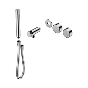 Nero Serenity Progressive Shower System With Metal Handle And Slim Shower Trim Kit Only, Chrome