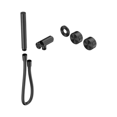 Nero Serenity Progressive Shower System With Metal Handle And Slim Shower Trim Kit Only, Gun Metal