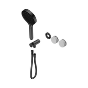 Nero Serenity Progressive Shower System With Carrara Handle And Serenity Hand Shower Trim Kit Only, Gun Metal
